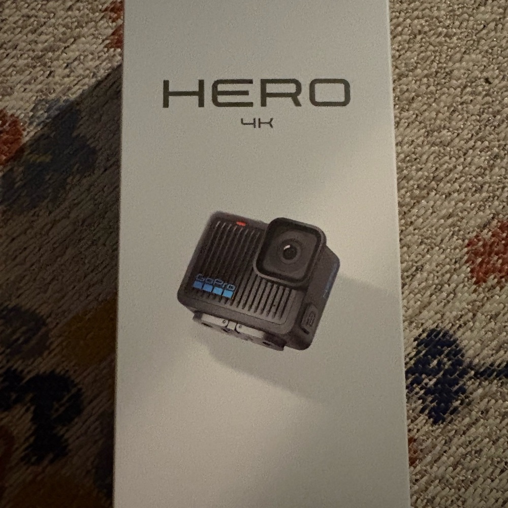 GoPro HERO 4K Camera - Black and Blue